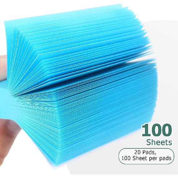 Eastern Wolf Sticky Notes 1.5x2 Self-Stick Notes 10 Bright Multi Colors Sticky Notes 20 Pads 100 Sheet/Pad