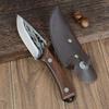 Stainless Steel Fishing Knife Kitchen Utility Knives Meat Bone Knives Fruit Vegetables Cutting Tool with Knife Cover