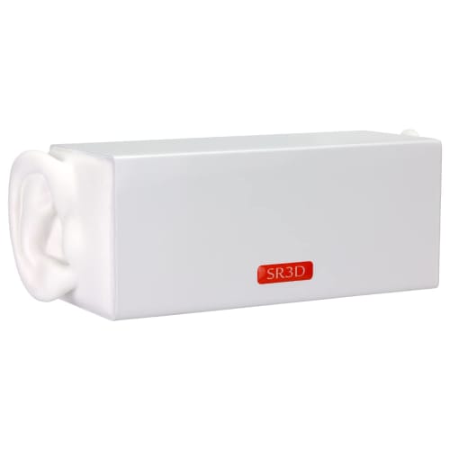 

SR3D Binaural Microphone, ASMR Microphone, iPhone Recording, Stereo Mini Condenser Microphone, Video Recording, Sound Collection, Tripod Mountable, Si