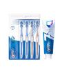 7-Effect Toothbrush 4-Pack & Toothpaste Bundle