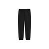 New FILA Knitted Sports Pants Men's Jet Black F11M219807A-BK