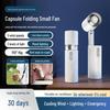 Portable 5-Speed Handheld Fan with Light, Long Battery Life for Outdoor Camping