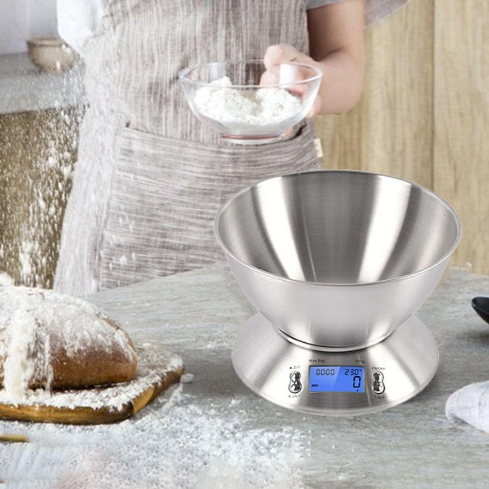 Digital Baking Scale LCD Screen Cooking Scale Kitchen Weight Tool Kitchen Scale  Vegetable