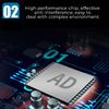 Black Portable Digital Formaldehyde Detector Air Quality Monitor HCHO TVOC Detector Gas Analyzer LCD Display Tester