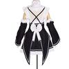 [milky time] Re:Zero Rem Ram Re:Zero - Starting Life in Another World Cosplay Halloween Maid (Rem, M) with Wig