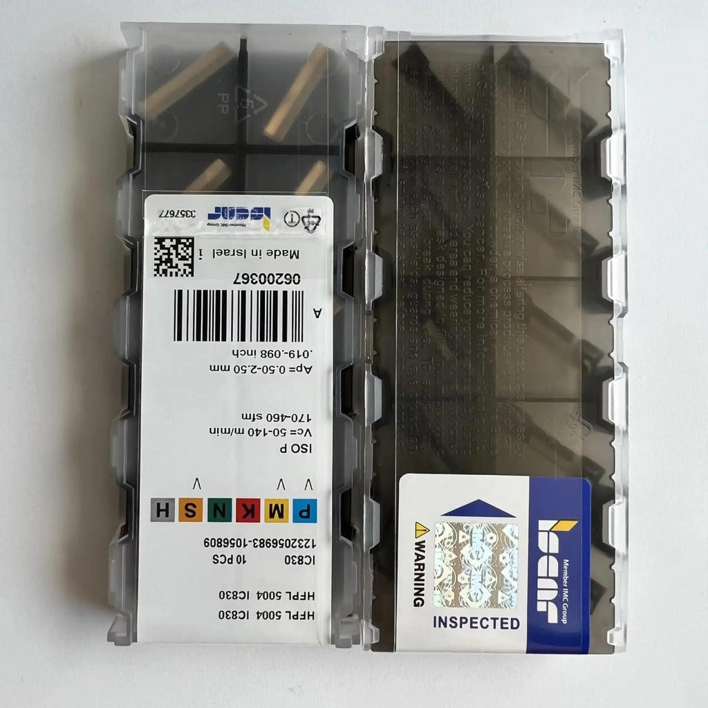 ISCAR / HFPL5004 IC830 /Industrial indexable carbide inserts 10 Pcs