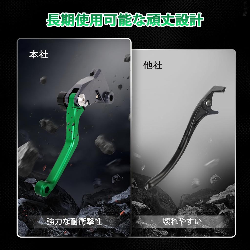JFG Motorcycle Brake Clutch Lever Set Adjustable Foldable Aluminum Applicable