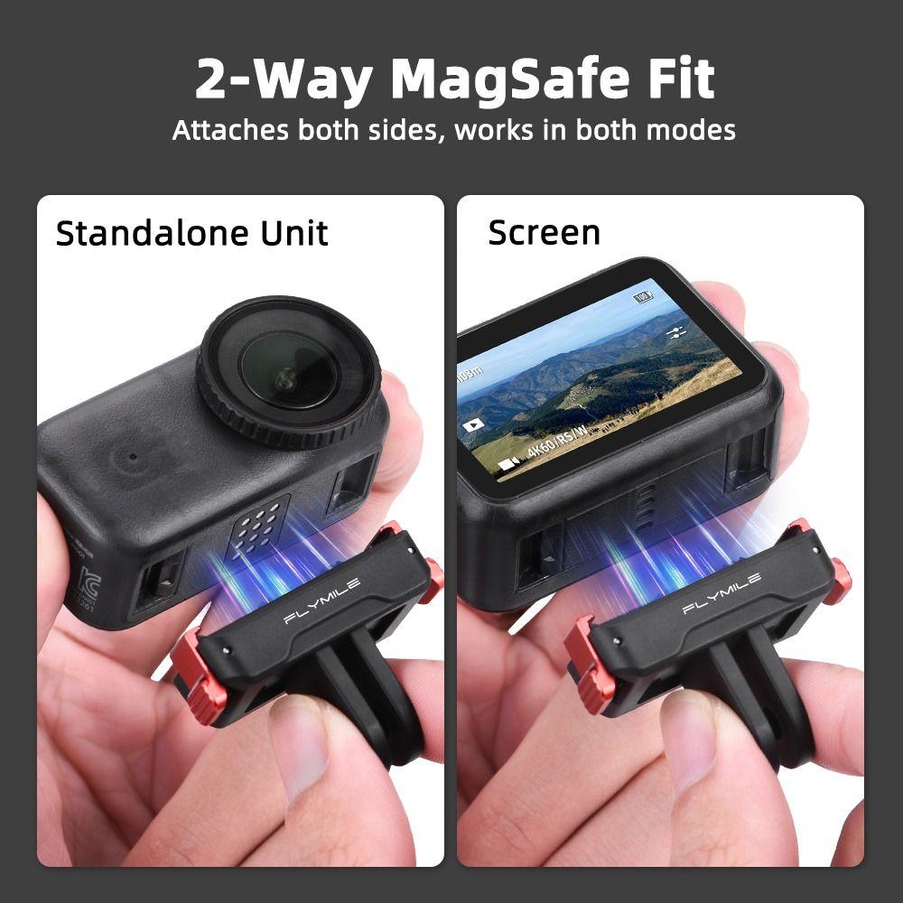 Quick Release Mount Bracket ABS Base Adapter for DJI Osmo Nano Action Camera Accessories