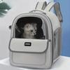 Haustier 1 Stück Rucksack Outdoor Großer Katzenrucksack Transparente Kapsel Atmungsaktiv Tragetasche Rucksack Katzen- und Hundezubehör
