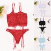 Sexy Lingerie Woman Erotic Pajamas Lace Lingerie Babydoll Transparent Dress Sexy Lingerie Simple Dress