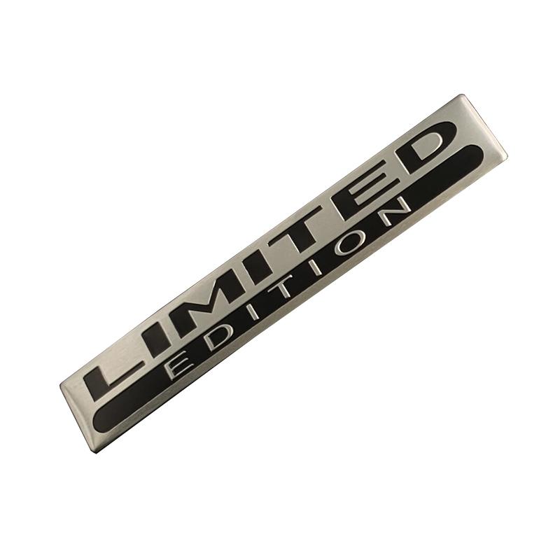 3d Aluminium Special Edition Logo Limited Edition Emblem Sticker Car Interior Exterior Decoration Decal Motorcycle Accessories