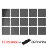 Wholesale 16X16 Pixel Art Building Blocks Bottom Plate 65803 Bricks Baseplate Part Compatible 31212 21333 98138 Pixel Toys Gifts