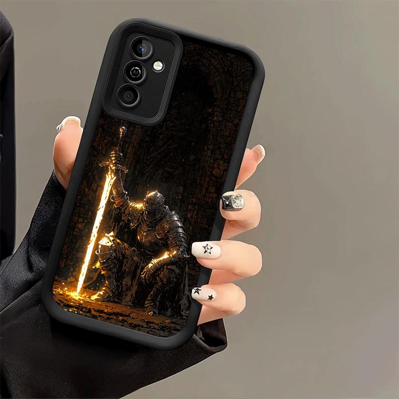 Phone Case for Samsung Galaxy A17 A16 A15 A14 A13 D-Dark S-Souls Game A56 A36 A26 A55 A35 A25 A54 A34 A24 A53 A33 A23 A07 A06