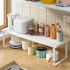 Kitchen Shelves Iron Cabinet Countertop Shelves Sturdy Pantry Organizer Shelf Rack Stand for Spices