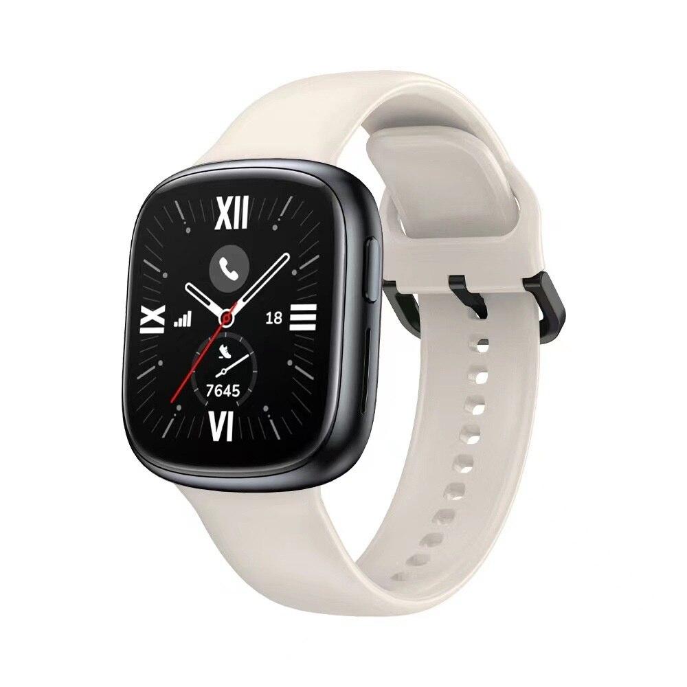 Strap For Honor Watch 4 SmartWatch Band Wristband Sport Belt Bracelet Watchband For Honor Watch4 Soft Silicone Watchband