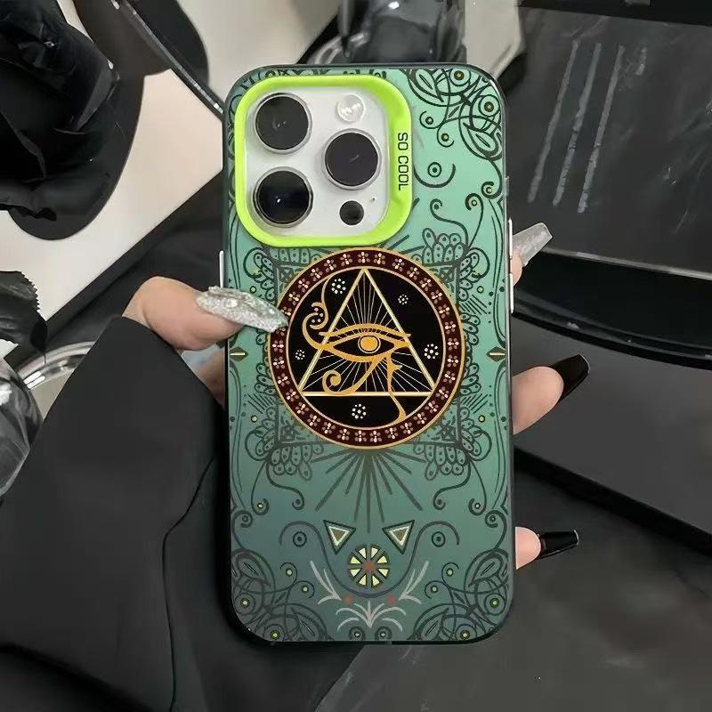 All-Seeing Eye iPhone 16Pro Case for iPhone 15Pro/14/13/17 - European & American Style