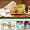 Salad Pod Container Mason Jar Side Open Leakproof Breakfast Fruit Storage Box
