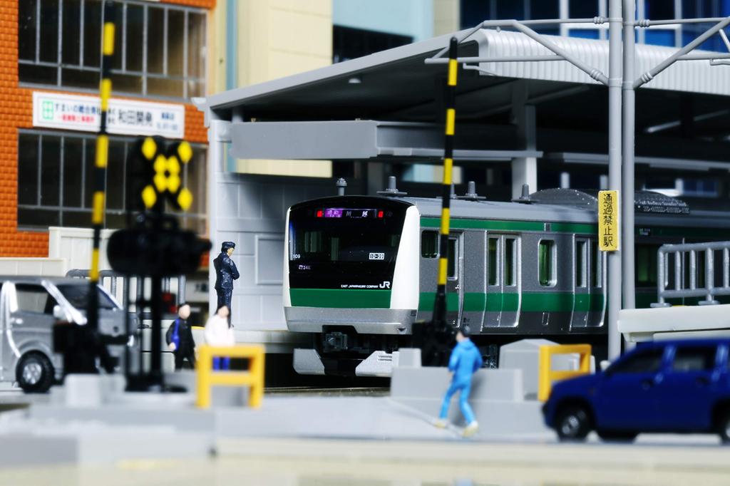 KATO N Gauge E233 Series 7000 Saikyo Line Basic Set 6-Car 10-1630