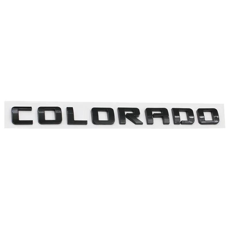 3D ABS Emblem Car Body Rear Trunk Sticker Badge For chevrolet Colorado HIGH COUNTRY malibu XL silverado spark LT Accessories