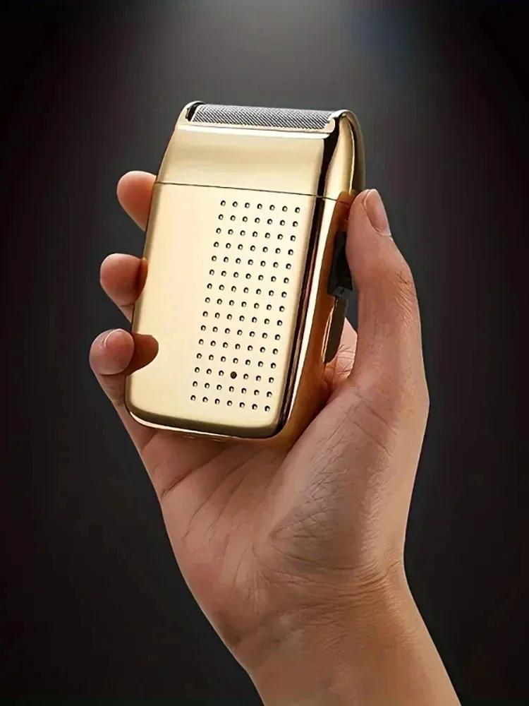 1 Men's Electric Shaver & Beard Trimmer - Portable USB Rechargeable Hair Clipper, Ideal Easter Gift for Him.