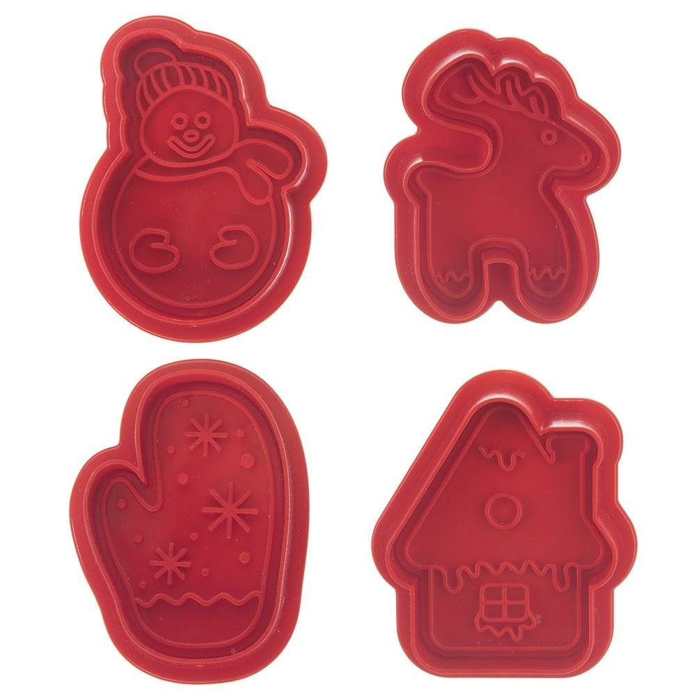 Christmas Cookie Cutters 4-Pack