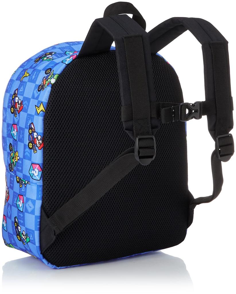Backpack Mario Kart Kids Mario Luigi Goods Large Capacity B5 Storage Blue F [Title Role]