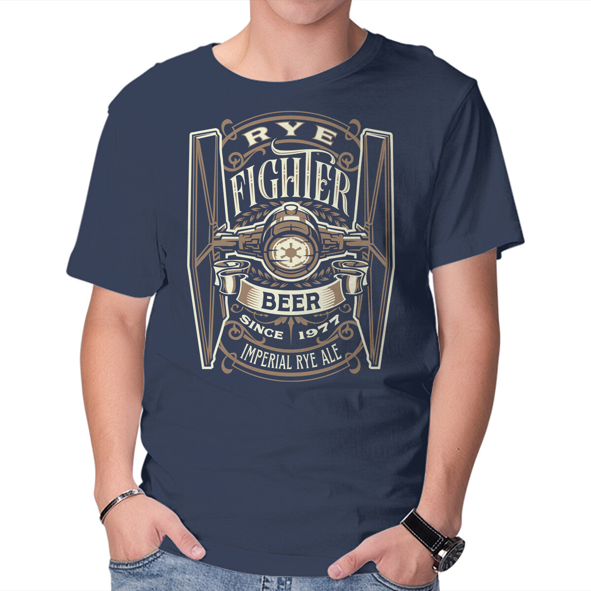 Unisex Crew Neck T-Shirt Rye Fighter Graphic Short Sleeve Casual Tee XXXL