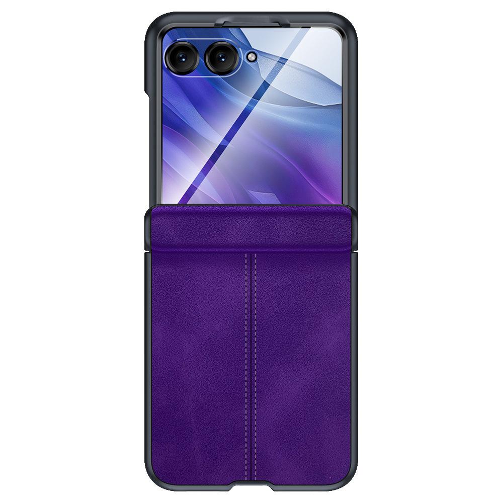 

For Moto Razr Razr+ 60 50 Ultra 2025 2025 Case Axis Hinge Protection Screen Protector Full Protection Flip Foldable Cover Artificial leather&Motorola Razr 50