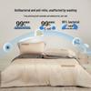 HLA Home Ice Silk Summer Quilt 4-Piece Set