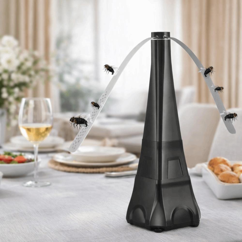 Silent Insect Repellent Fan Battery Powered Fly Destroyer Portable Fly Deterrent Restaurant