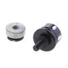 Motorcycle Black Seat Nut Bolt Mount Kit for Harley Touring