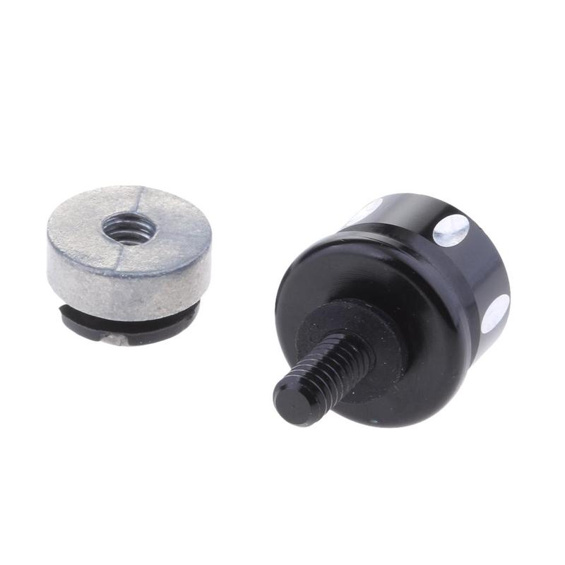 Motorcycle Black Seat Nut Bolt Mount Kit for Harley Touring
