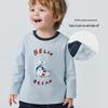 Minibala Boy's Pure Cotton Nautical Long Sleeve T-Shirt