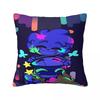Acenix Cute Cats Printing Pillowcase Cushion Cover Throw Pillow Cover Warm Seat Decorations Zipper Multiple Sizes