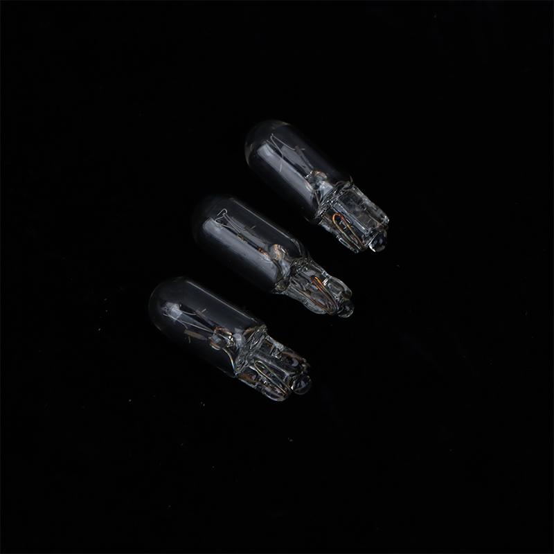 10Pcs Bulb 12V 3W T6.5 Car Dashboard Instrument Panel Light Indicator Lights