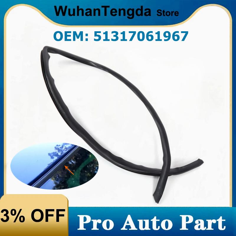 Front Upper Windshield Window Trim Weatherstrip Moulding Seal for BMW 325i 328i 330i 335d 335i M3 51317061967