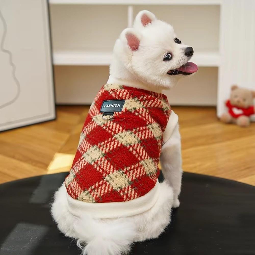 Fashion Winter Warm Pet Clothes Fleece Vest French Bulldog Dog Coat Costume Chihuahua Yorkies Puppy Jacket for Small Dogs Cats