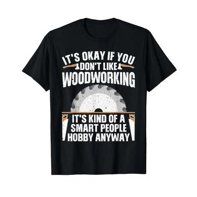 Funny Woodworking Art for Woodworker T Shirt Vintage Washed Unisex Comfortable Top For Everyday Wear Stylish Designer Clothes