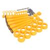 5 Set Gas Can Spout Kit Anti Spill HDPE Flexible 8.1in Hose Gas Can Nozzle Replacement for 1 2 5 10 Gallon Fuel Cans
