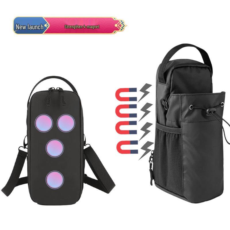 Multifunctional Magnetic Water Bottle Crossbody Bag with Phone and Key Storage