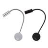 Led Hose Spotlight Wall Lamps Hotel Bedside Reading Wall Lamp Study Room Exhibition Hall Balck 3W Interior Decor Lighting Hot