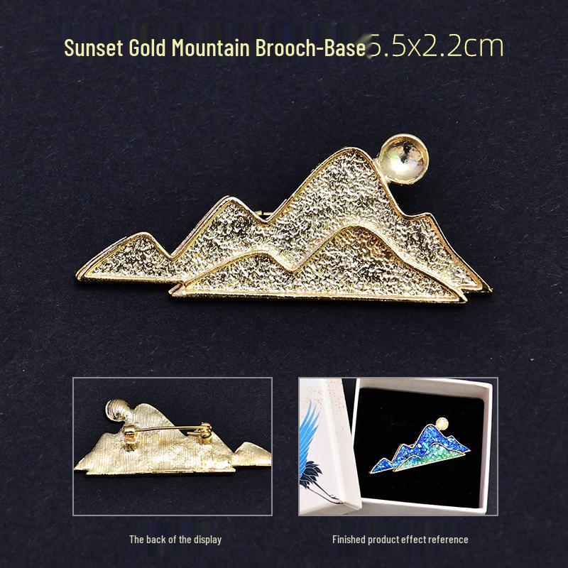 DIY Perlmutt Brooch Haarnadel Set: Schmetterlingsbasis für handgemachtes Drachenbootfest-Geschenk