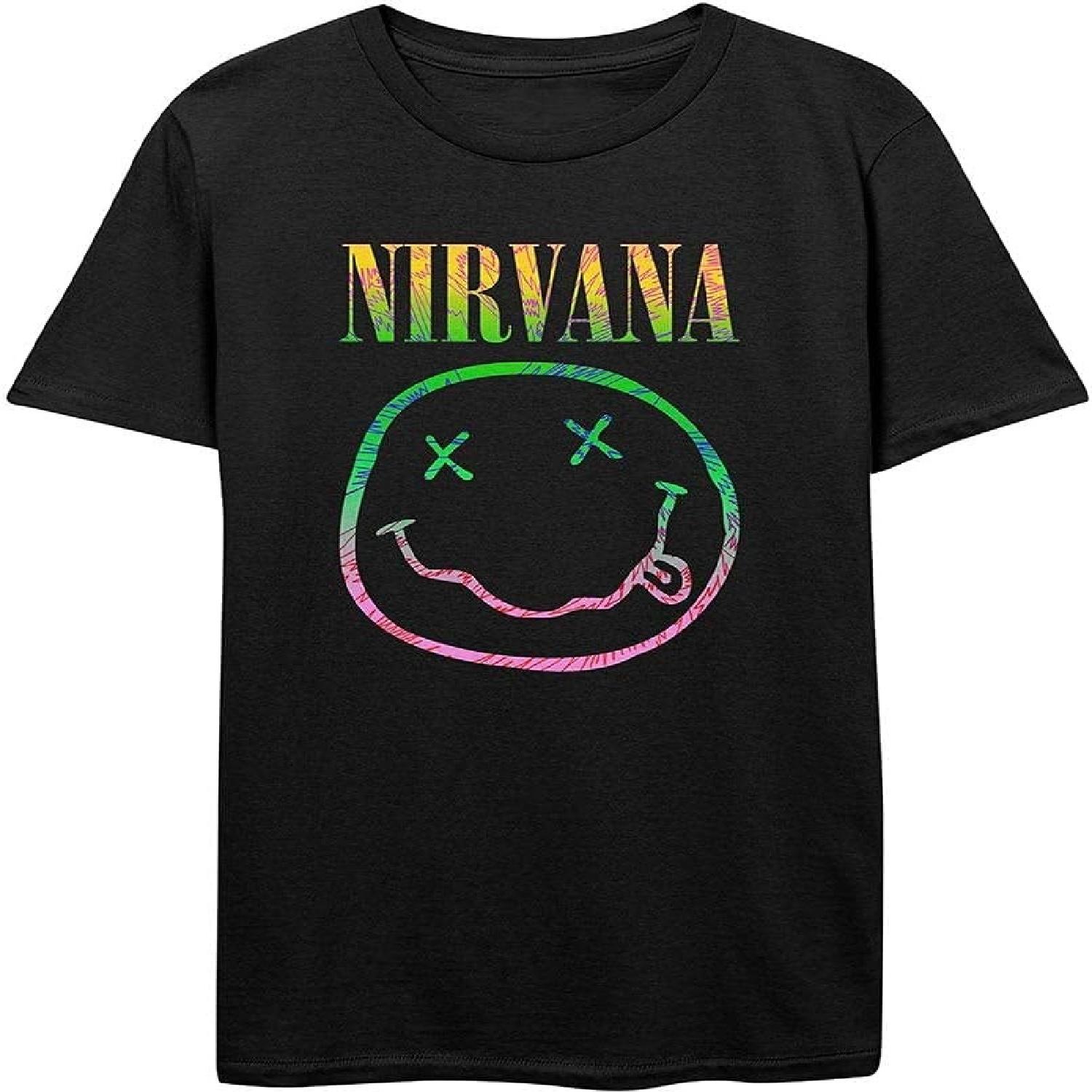 Nirvana Sorbet Ray Smile (черный) Футболка (средний) S чёрный
