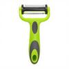 3-in-1 Peeler with Double-Knife Design Shredding Scraping Ergonomic Anti-Slip Handle Lightweight Portable Fruit Vegetable Peeler Kitchen Tool