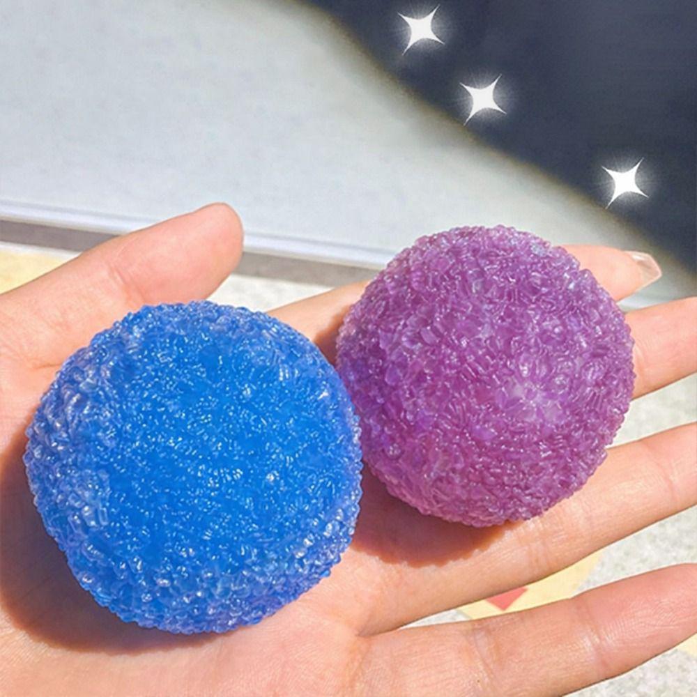 1pcs Make Sounds Pinch Press Ball Non-rebound Pinata Filler Colorful Squeeze Ball  Gift