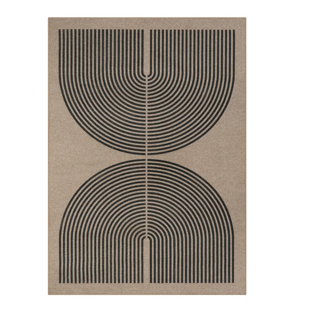 Geometric Stripes Popular Bedroom Decorative Rug Art Fashion Living Room Bedroom Large Area Rug Light Luxury Carpet Sofa Mat