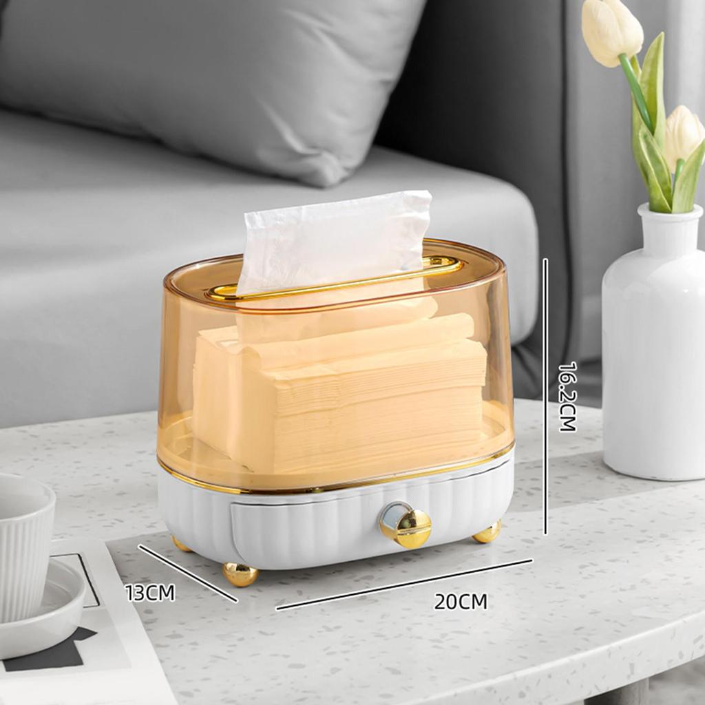 Clear Acrylic Tissue Box Holder Elegant Design for Home Decor