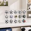 KNK Mini Football Design Evolution Collection Set 1970-2026 Historical Tournament Inspired Soccer Ball Mini Soccer Fans, Sports Enthusiasts