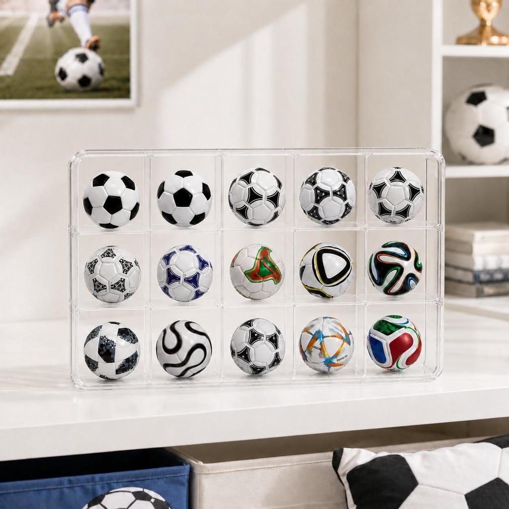 KNK Mini Football Design Evolution Collection Set 1970-2026 Historical Tournament Inspired Soccer Ball Mini Soccer Fans, Sports Enthusiasts