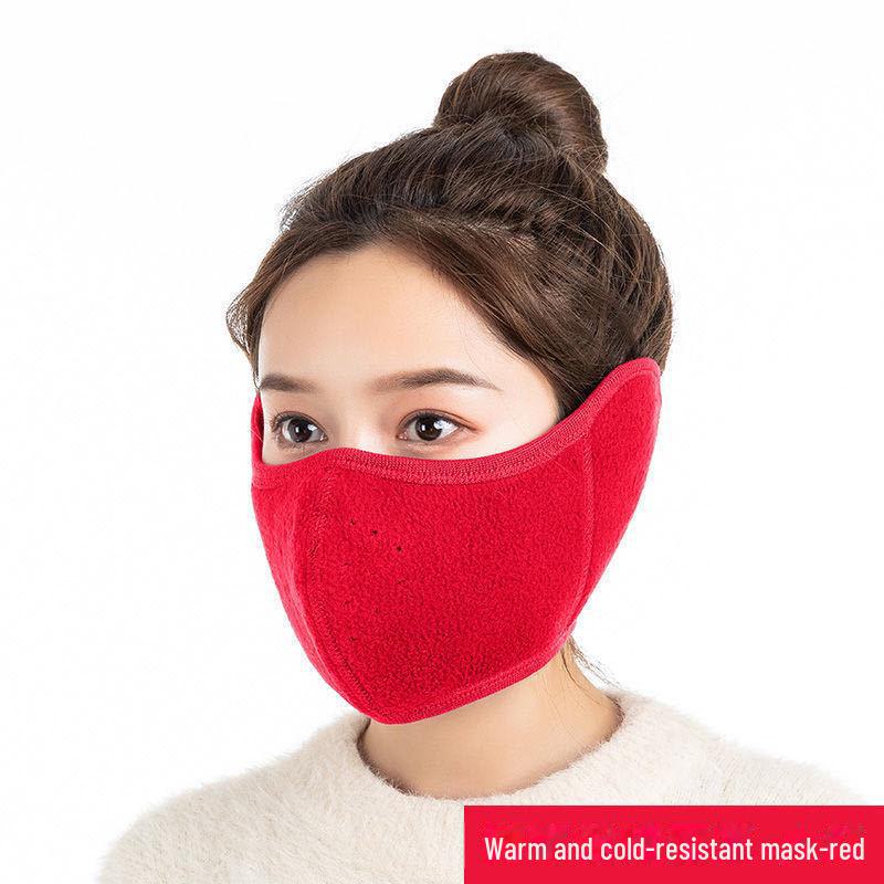 Winter Thermal Face Mask with Earmuffs - Unisex Windproof Riding Protection